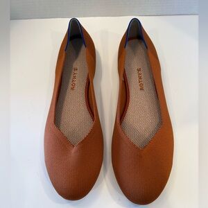 Rothy's Women's Size 13M Round Toe Ballet Flat - Orange Persimmon